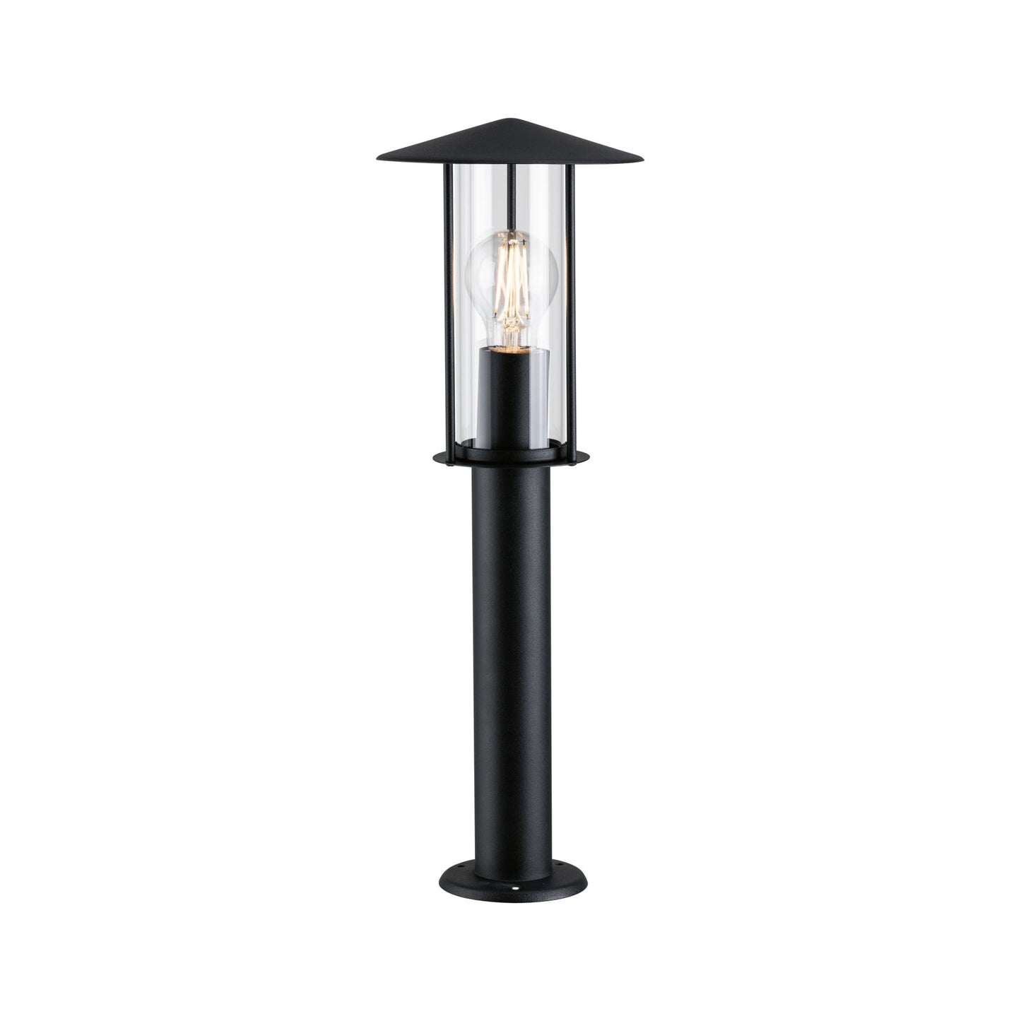 Paulmann Outdoor 230V Pollerleuchte Classic IP44 E27 Metall/Glas Dark Grey