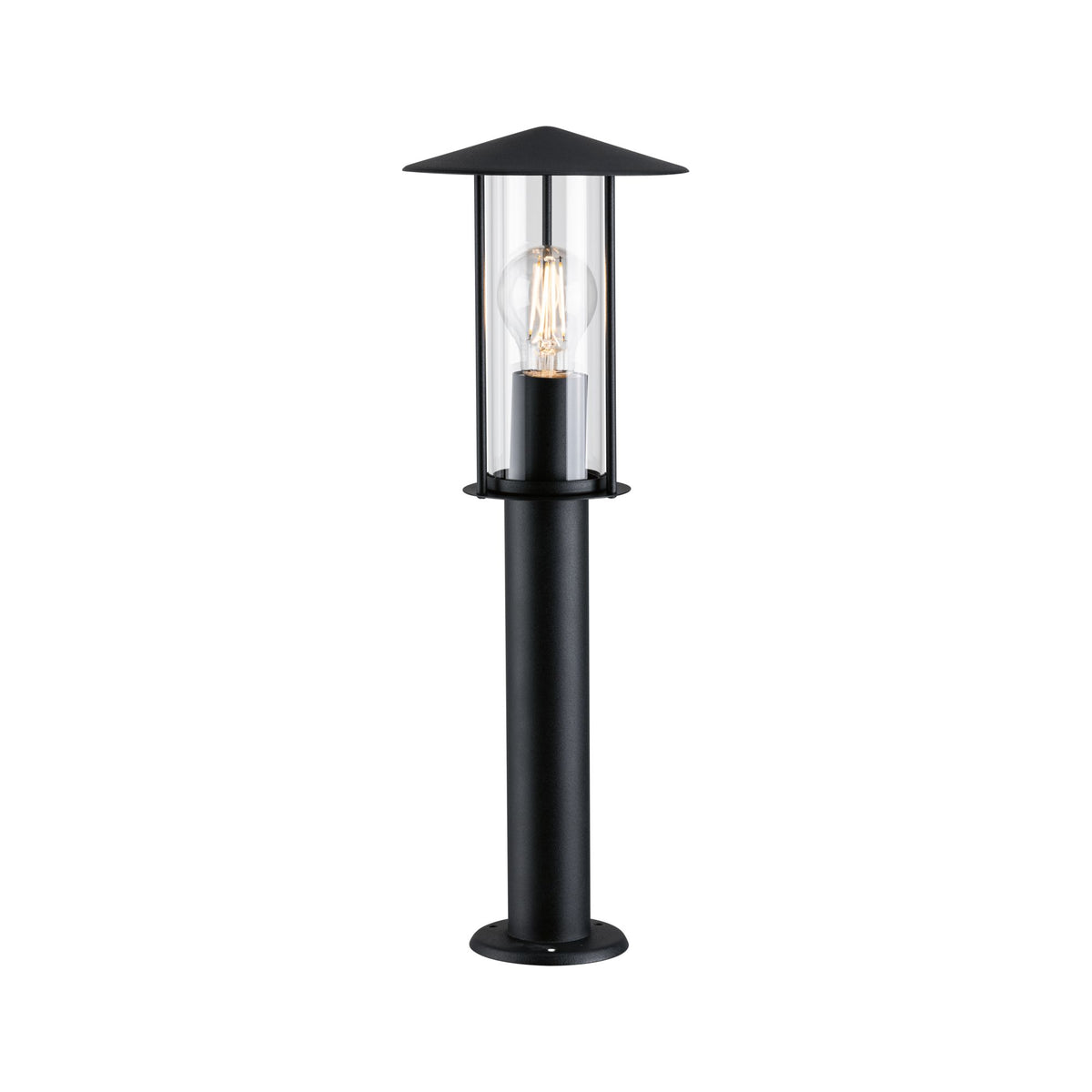 Paulmann Outdoor 230V Pollerleuchte Classic IP44 E27 Metall/Glas Dark Grey