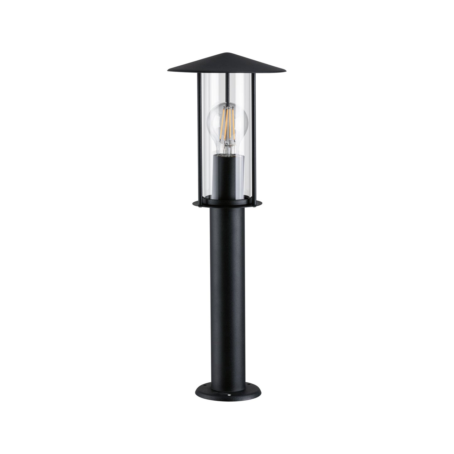 Paulmann Outdoor 230V Pollerleuchte Classic IP44 E27 Metall/Glas Dark Grey