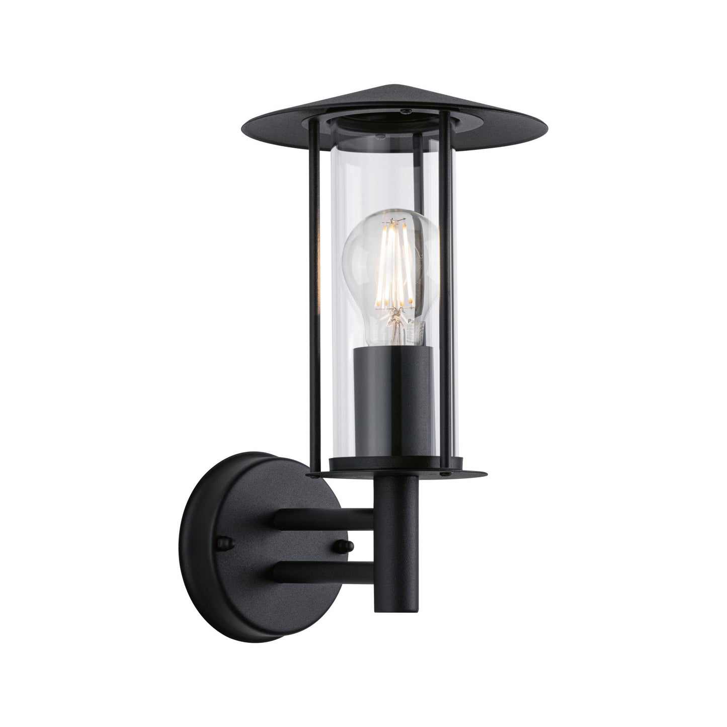 Paulmann Outdoor 230V Wandleuchte Classic IP44 E27 Metall/Glas Dark Grey