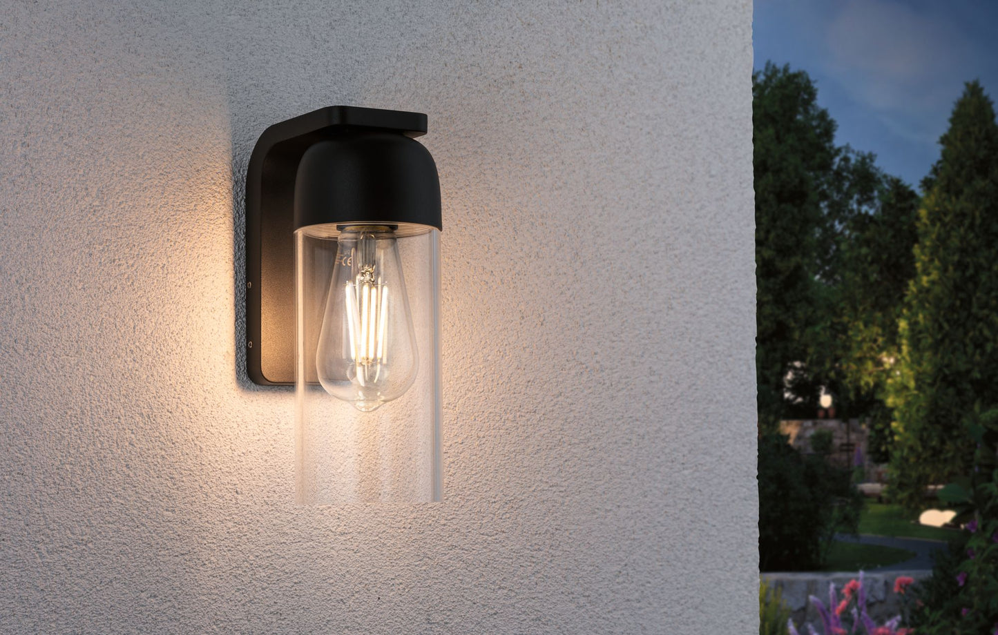 Paulmann Outdoor 230V Wandleuchte IP54 E27 Alu Dark Grey