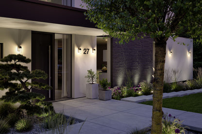 Paulmann Outdoor 230V Wandleuchte IP54 E27 Alu Dark Grey