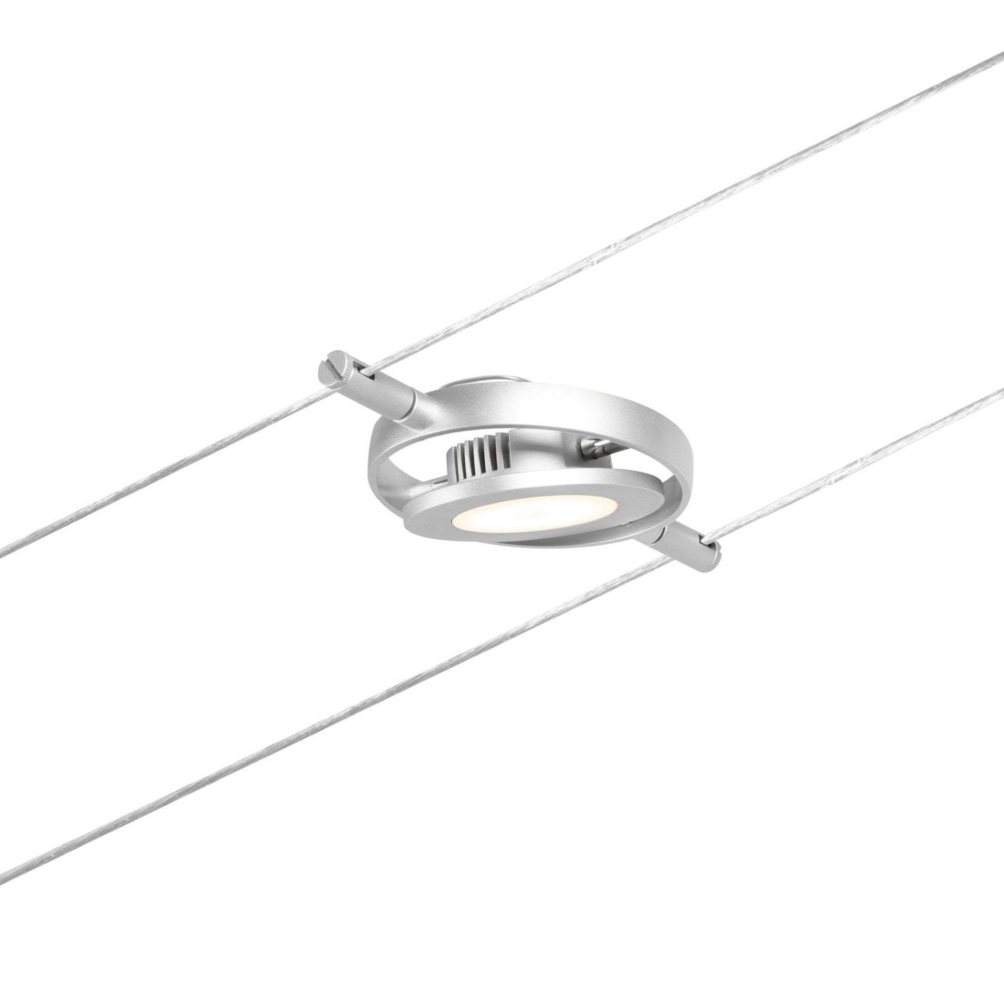 Paulmann Seilsystem Spot RoundMac Chrom matt#Chrom max. 1x4,5W ohne Leuchtmittel DC