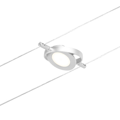 Paulmann Seilsystem Spot RoundMac Chrom matt#Chrom max. 1x4,5W ohne Leuchtmittel DC