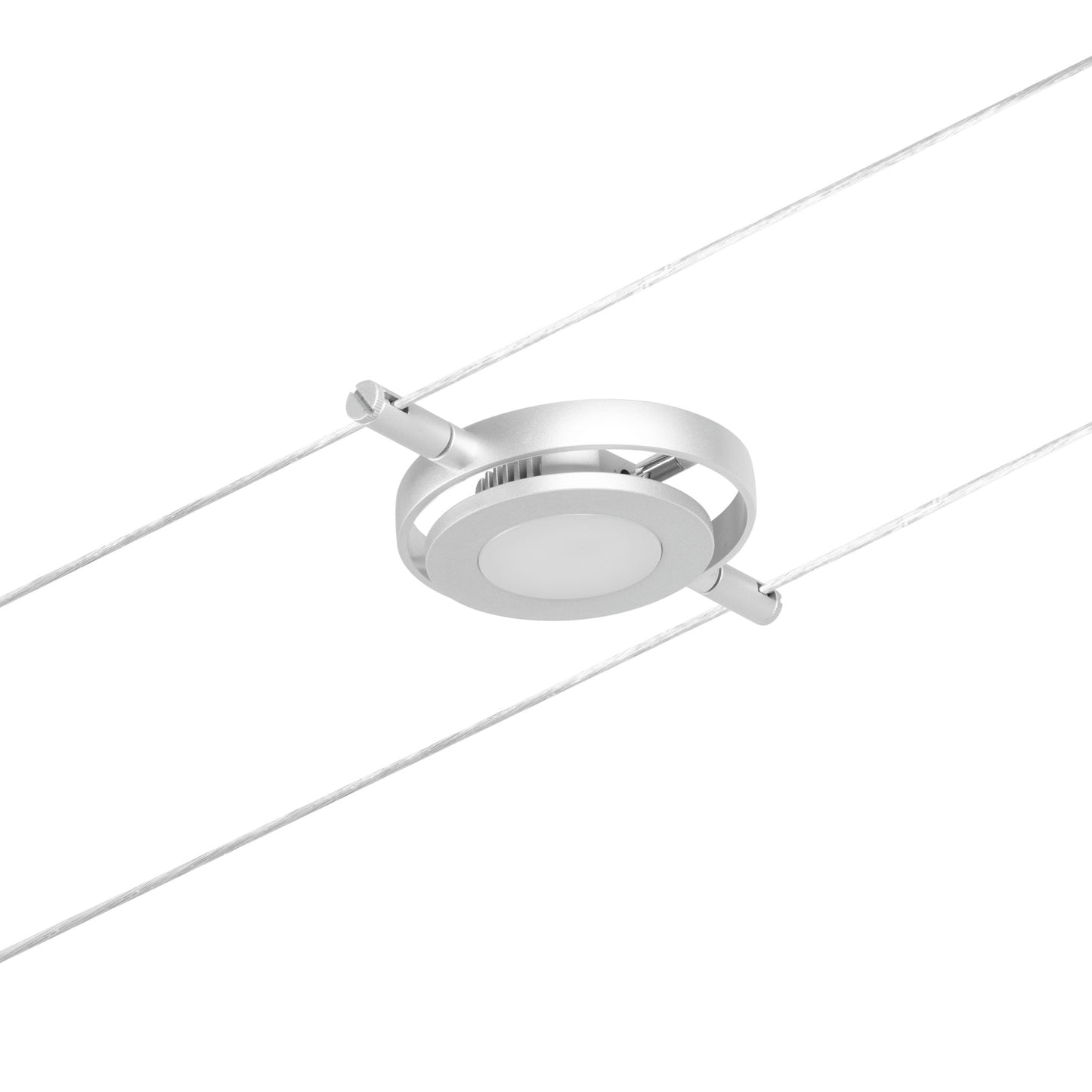 Paulmann Seilsystem Spot RoundMac Chrom matt#Chrom max. 1x4,5W ohne Leuchtmittel DC