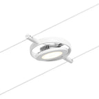 Paulmann Seilsystem Set RoundMac Weiß#Chrom max. 5x4,5W 5 Spots DC