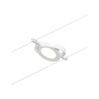 Paulmann Seilsystem Set RoundMac Weiß#Chrom max. 5x4,5W 5 Spots DC