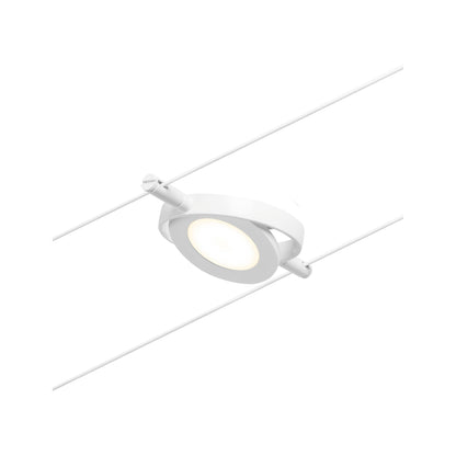 Paulmann Seilsystem Set RoundMac Weiß#Chrom max. 5x4,5W 5 Spots DC