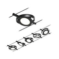 Paulmann Seilsystem Set RoundMac Schwarz matt#Chrom max. 5x4,5W