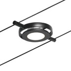 Paulmann Seilsystem Set RoundMac Schwarz matt#Chrom max. 5x4,5W