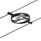 Paulmann Seilsystem Set RoundMac Schwarz matt#Chrom max. 5x4,5W