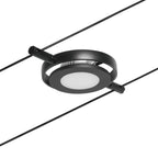 Paulmann Seilsystem Set RoundMac Schwarz matt#Chrom max. 5x4,5W