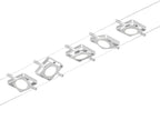 Paulmann Seilsystem MacLED Chrom matt#Chrom 5x4,5W  3.000K DC 60VA 5 Spots