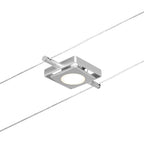 Paulmann Seilsystem MacLED Chrom matt#Chrom 5x4,5W  3.000K DC 60VA 5 Spots