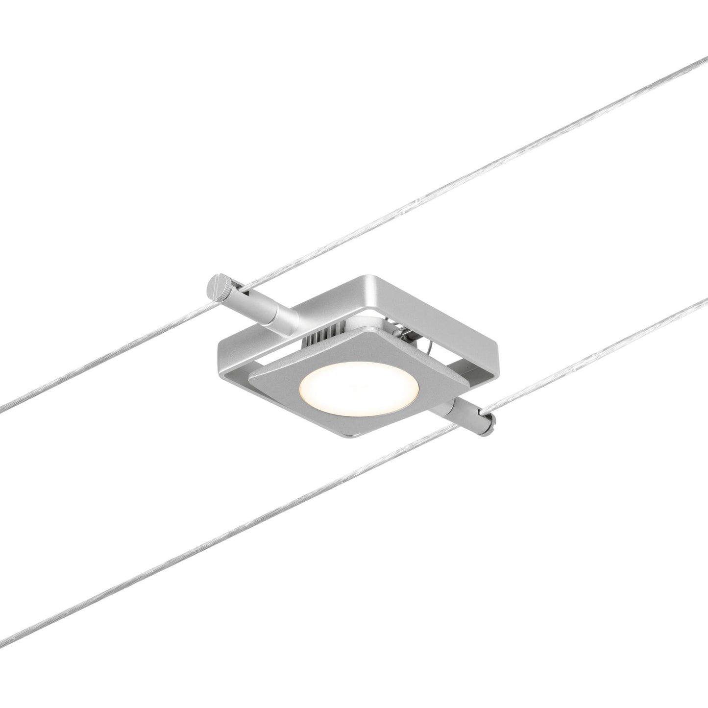Paulmann Seilsystem MacLED Chrom matt#Chrom 5x4,5W  3.000K DC 60VA 5 Spots