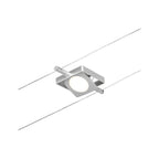 Paulmann Seilsystem MacLED Chrom matt#Chrom 5x4,5W  3.000K DC 60VA 5 Spots