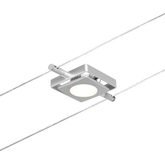 Paulmann Seilsystem MacLED Chrom matt#Chrom 1x4,5W  3.000K DC 60VA
