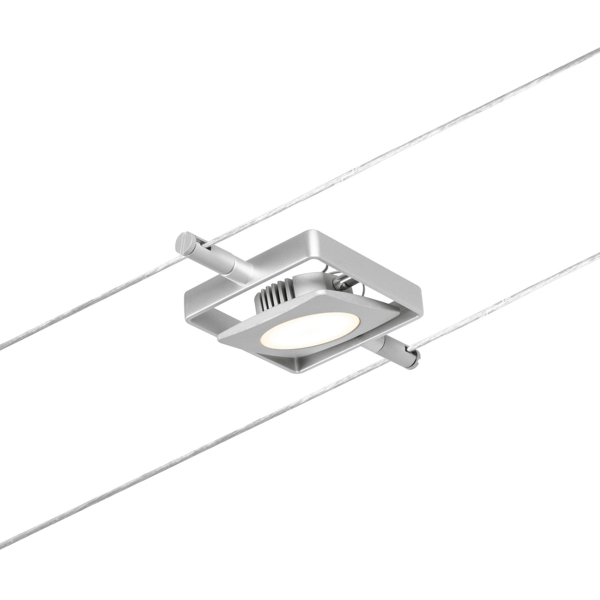 Paulmann Seilsystem MacLED Chrom matt#Chrom 1x4,5W  3.000K DC 60VA