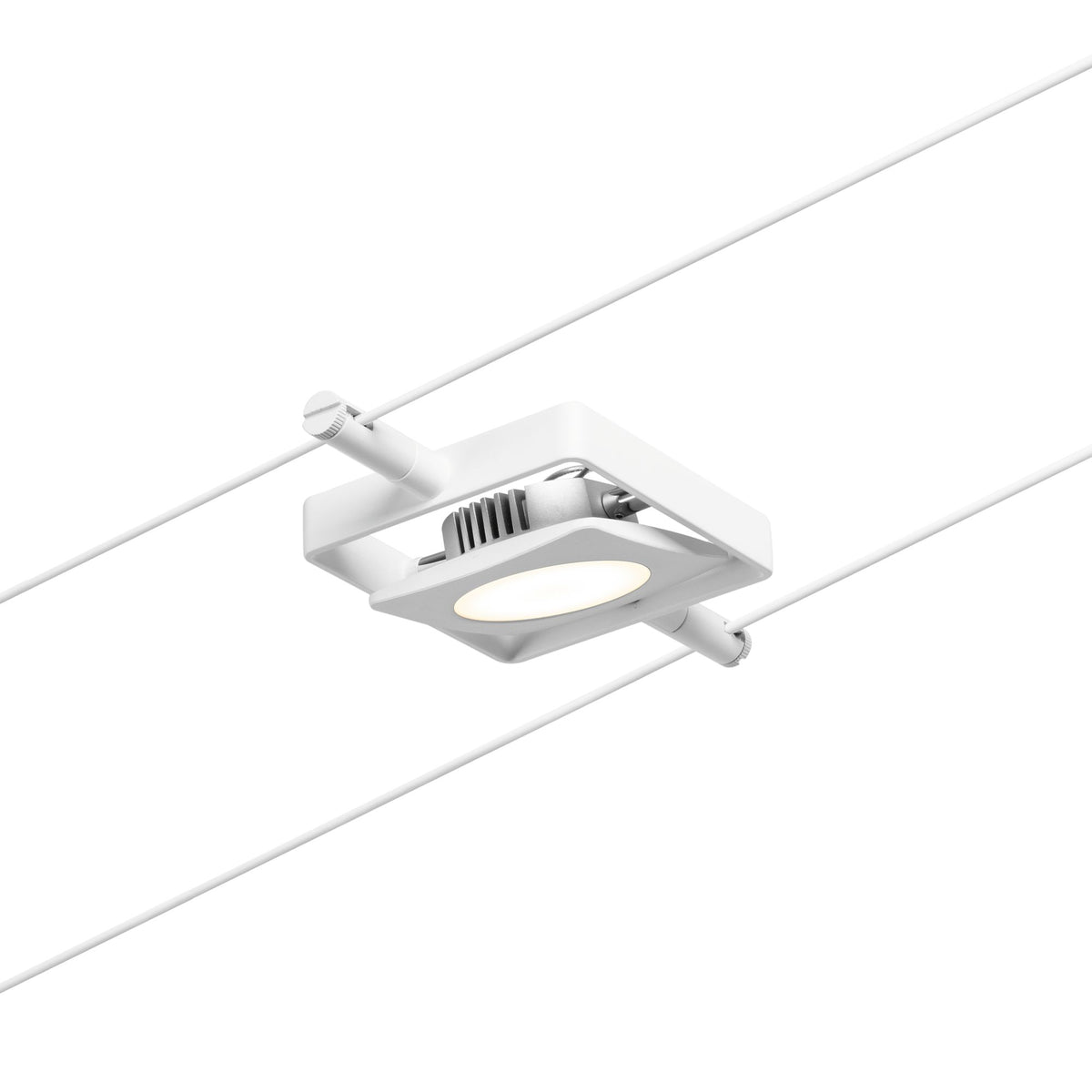 Paulmann Seilsystem MacLED Weiß#Chrom 1x4,5W  3.000K DC 60VA