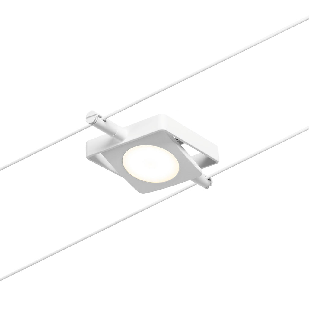 Paulmann Seilsystem MacLED Weiß#Chrom 1x4,5W  3.000K DC 60VA
