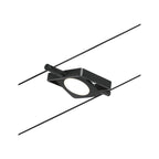 Paulmann Seilsystem MacLED Schwarz matt#Chrom 5x4,5W  3.000K DC 60VA 5 Spots