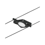 Paulmann Seilsystem MacLED Schwarz matt#Chrom 1x4,5W  3.000K DC 60VA