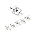 Paulmann Seilsystem Mac II Chrom matt 5 Spots ohne Leuchtmittel max. 5x10W GU5,3 DC 60VA