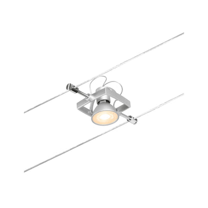 Paulmann Seilsystem Mac II Chrom matt ohne Leuchtmittel max. 10W GU5,3 DC 60VA