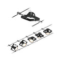 Paulmann Seilsystem Mac II Chrom matt 5 Spots ohne Leuchtmittel max. 5x10W GU5,3 DC 60VA