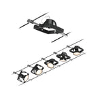 Paulmann Seilsystem Mac II Chrom matt 5 Spots ohne Leuchtmittel max. 5x10W GU5,3 DC 60VA
