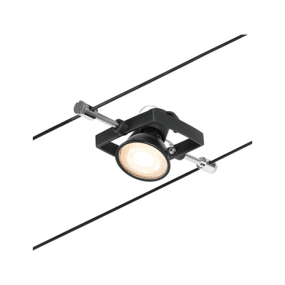 Paulmann Seilsystem Mac II Chrom matt ohne Leuchtmittel max. 10W GU5,3 DC 60VA