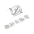 Paulmann Seilsystem Cardan Chrom matt 5 Spots ohne Leuchtmittel max. 10W GU5,3 DC 60VA