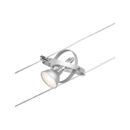 Paulmann Seilsystem Cardan Chrom matt ohne Leuchtmittel max. 10W GU5,3 DC 60VA