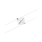 Paulmann Seilsystem Cardan Chrom matt 5 Spots ohne Leuchtmittel max. 10W GU5,3 DC 60VA