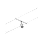 Paulmann Seilsystem Salt Chrom matt 5 Spots ohne Leuchtmittel max. 10W GU5,3 DC 60VA