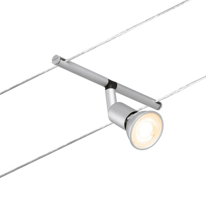 Paulmann Seilsystem Salt Chrom matt ohne Leuchtmittel max. 10W GU5,3 DC 60VA
