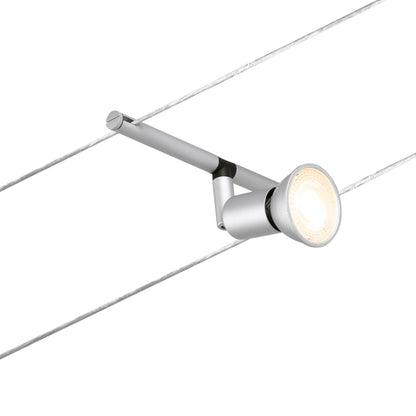 Paulmann Seilsystem Salt Chrom matt ohne Leuchtmittel max. 10W GU5,3 DC 60VA