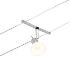 Paulmann Seilsystem Sheela Chrom matt 5 Spots ohne Leuchtmittel max. 10W GU5,3 DC 60VA