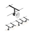 Paulmann Seilsystem Sheela Chrom matt 5 Spots ohne Leuchtmittel max. 10W GU5,3 DC 60VA