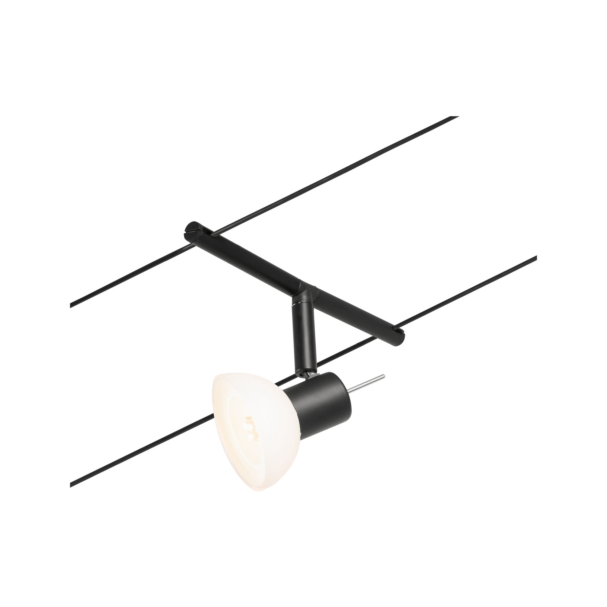 Paulmann Seilsystem Sheela Chrom matt 5 Spots ohne Leuchtmittel max. 10W GU5,3 DC 60VA