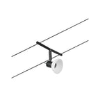 Paulmann Seilsystem Sheela Chrom matt 5 Spots ohne Leuchtmittel max. 10W GU5,3 DC 60VA