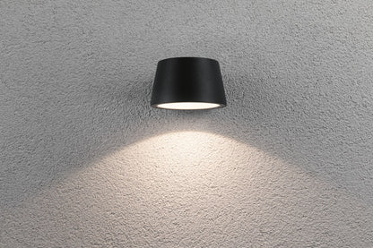 Paulmann Outdoor 230V Wandleuchte Capea 5W IP65 3000K Alu Black