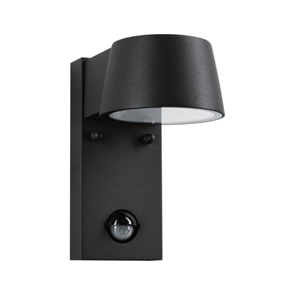 Paulmann Outdoor 230V Wandleuchte Capea 5W IP65 3000K Alu Black m. Bewegungsmelder