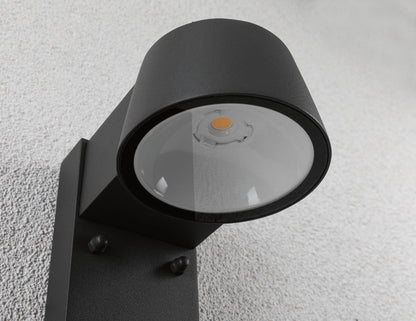 Paulmann Outdoor 230V Wandleuchte Capea 5W IP65 3000K Alu Black m. Bewegungsmelder