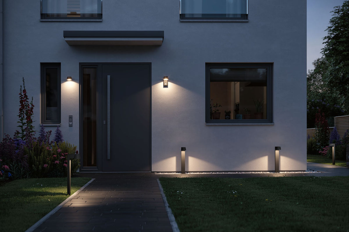 Paulmann Outdoor 230V Pollerleuchte Capea 5W IP65 3000K Alu Black