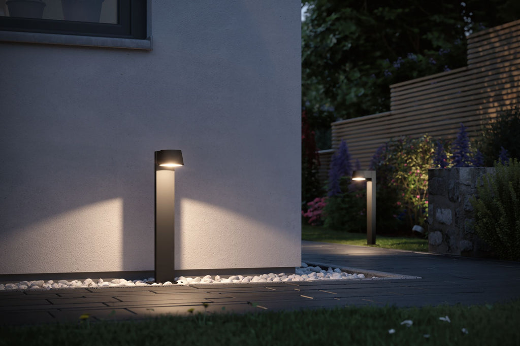 Paulmann Outdoor 230V Pollerleuchte Capea 5W IP65 3000K Alu Black
