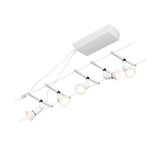Paulmann Seilsystem Salt Chrom matt ohne Leuchtmittel max. 10W GU5,3 DC 60VA