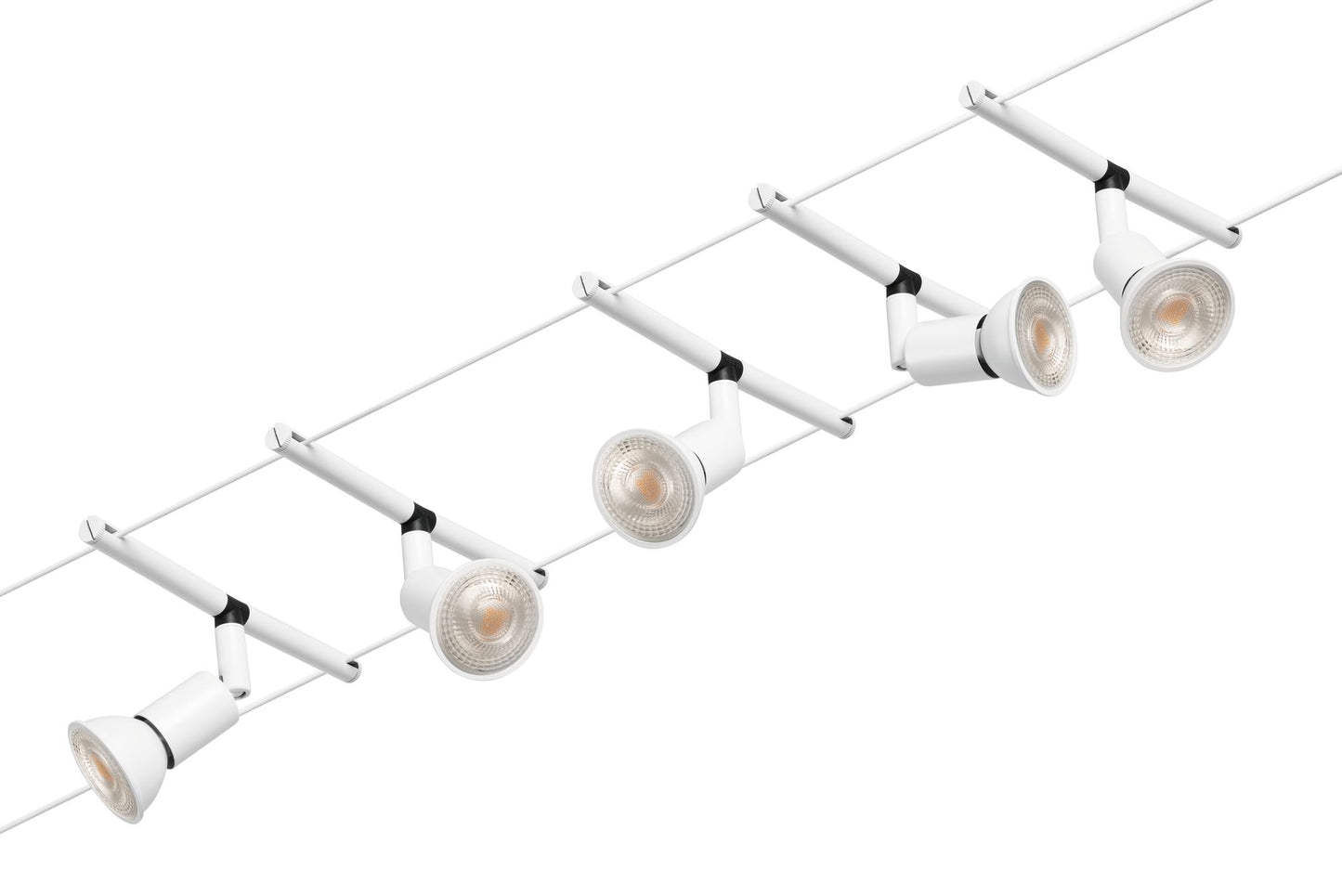 Paulmann Seilsystem Salt Chrom matt ohne Leuchtmittel max. 10W GU5,3 DC 60VA