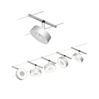 Paulmann Seilsystem Set Circle Chrom matt,Chrom 5x5W  3.000 DC 60VA 5 Spots