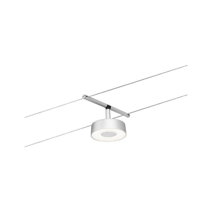 Paulmann Seilsystem Spot Circle Chrom matt,Chrom 1x5W  3.000 DC 60VA